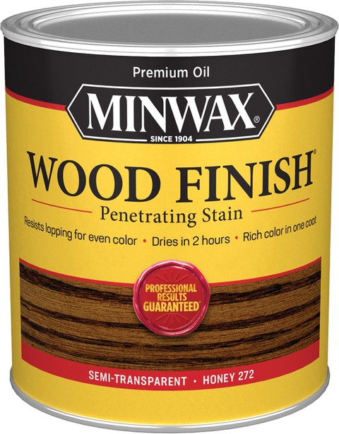 Minwax Honey 272 Wood Finish Stain Quart