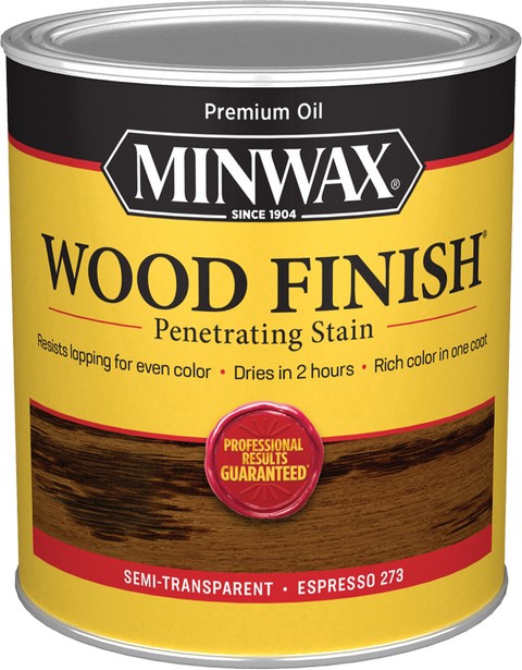 Minwax Espresso 273 Wood Finish Stain Quart