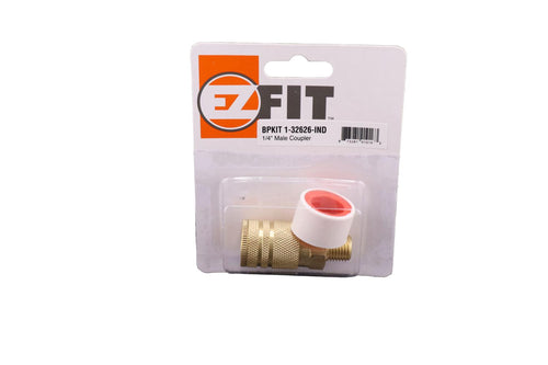 EZ Fit BP Kit 1 (32626) 1/4 inch male air coupler kit in blister pack
