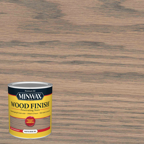 Minwax Wood Finish Semi-Transparent Stain Rustic Beige 281