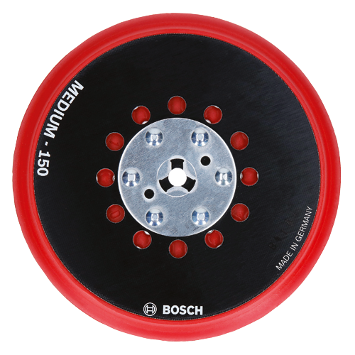 Bosch RSM6045 6 in. medium hook-and-loop multi-hole sanding backing pad