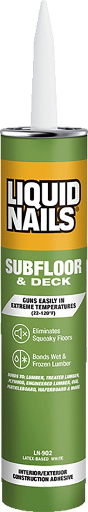 Liquid Nails LN-902 Subfloor and Deck Construction Adhesive 10oz