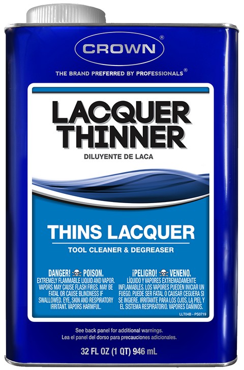 Crown Lacquer Thinner Quart