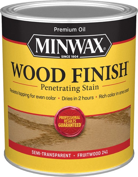 Minwax Fruitwood 241 Wood Finish Stain Quart