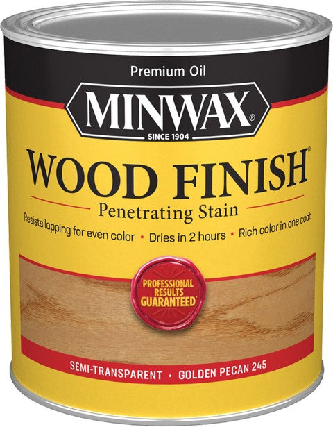 Minwax Golden Pecan 245 Wood Finish Stain Quart