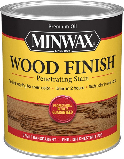 Minwax English Chestnut 233 Wood Finish Stain Quart