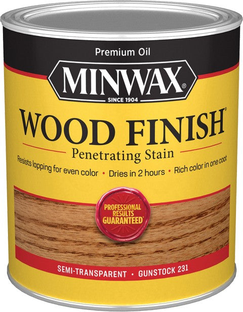 Minwax Gunstock 231 Wood Finish Stain Quart