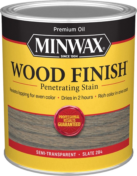 Minwax Slate 284 Wood Finish Stain Quart