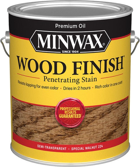 Minwax Special Walnut 224 Wood Finish Stain Gallon