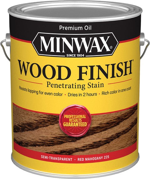 Minwax Red Mahogany 225 Wood Finish Stain Gallon