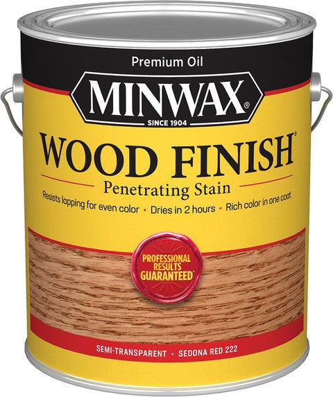 Minwax Sedona Red 222 Wood Finish Stain Gallon
