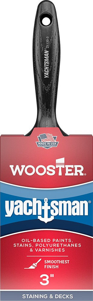 3" Wooster White Bristle Brush