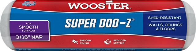 Wooster R206 9in x 3/16in Nap Super Doo-Z Roller Cover