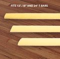 Duratool DURAFOAM 18 inch T-Bar applicator refill pads on a hardwood floor
