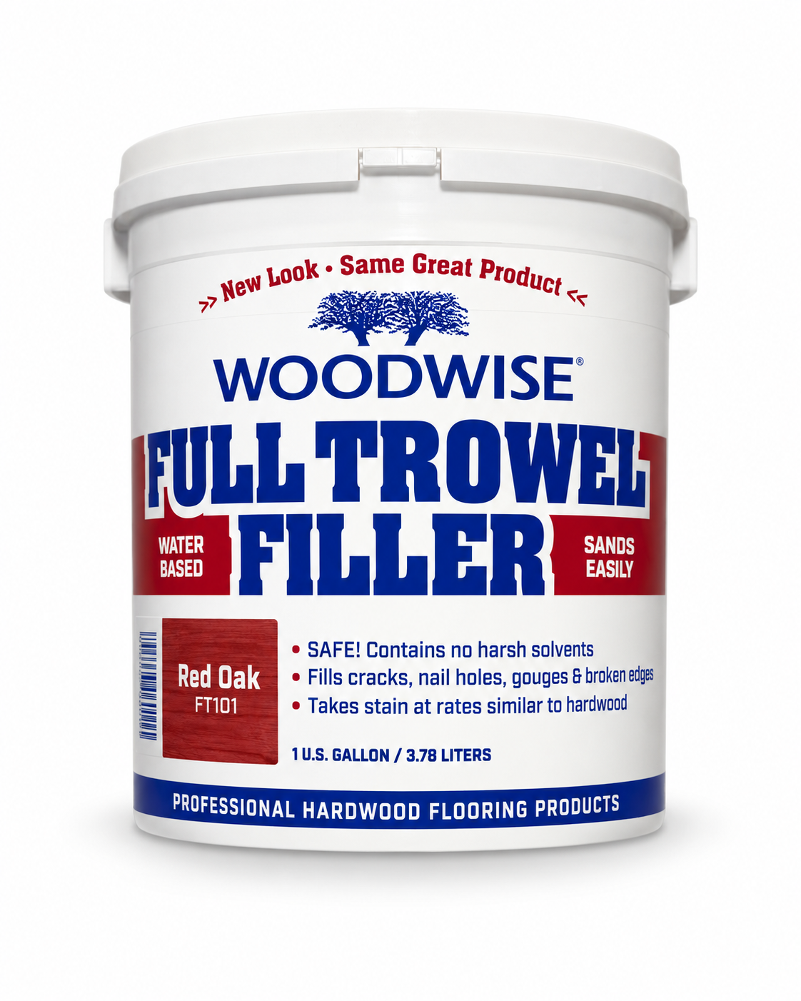 Woodwise Full Trowel Filler Red Oak FT101 1 gal