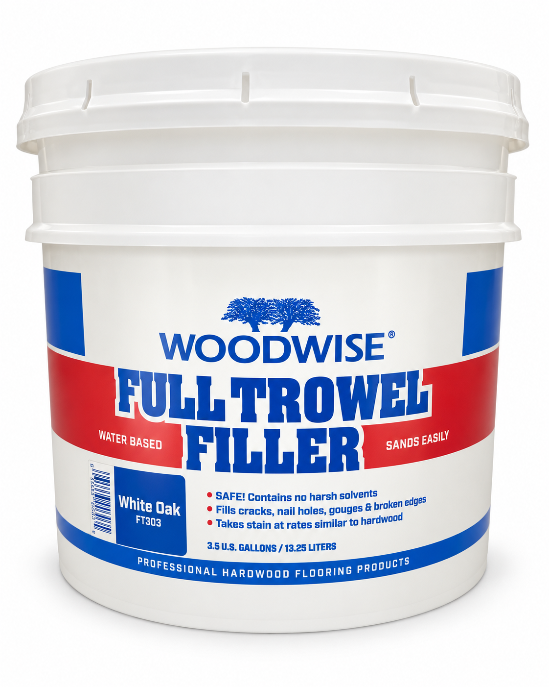 Woodwise Full Trowel Filler White Oak FT303 3.5 gal