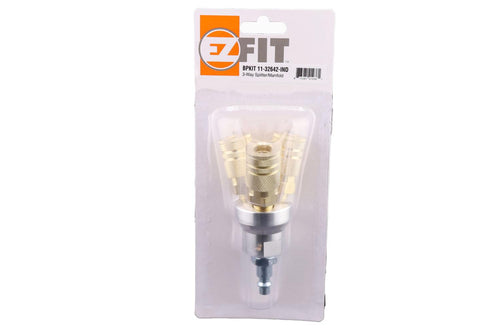 EZ Fit BP Kit 11 (32642) 3-way air splitter manifold in blister pack