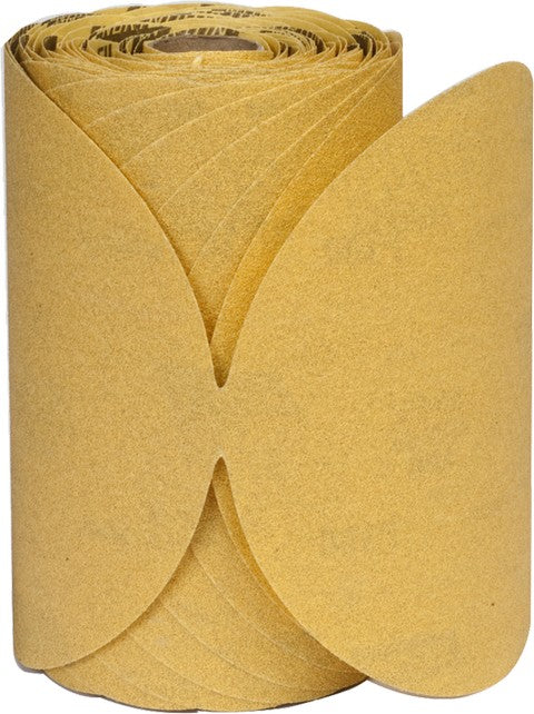 Norton 6 inch Sticky 100 Grit Gold Disc