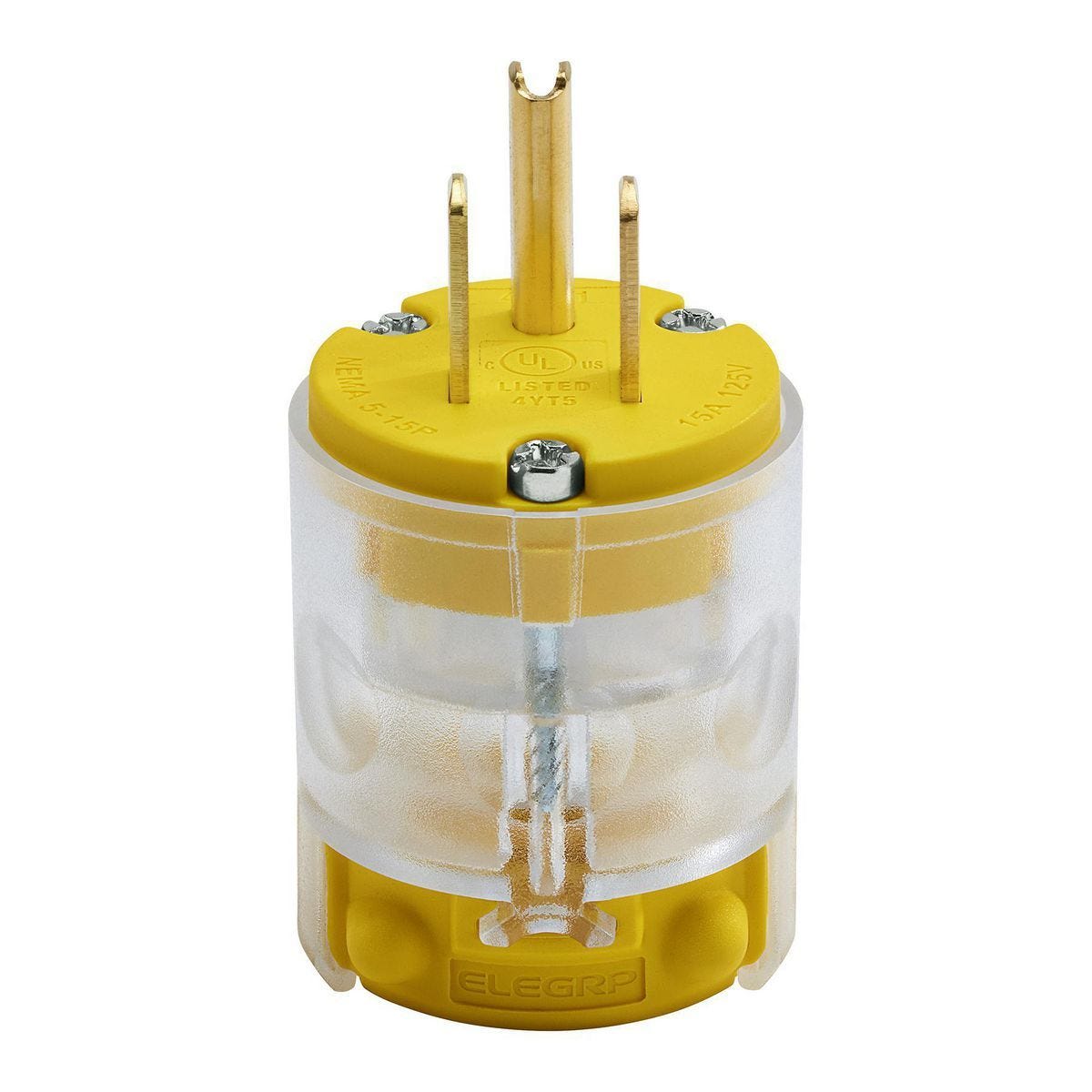 Vanguard 125V 15 Amp 12-18 AWG light-up male plug