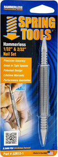 Noxon 32R12-1 Two Bit Snapper 1/32"x2/32" Nail Set
