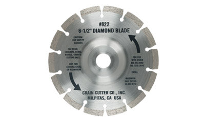 Crain No. 822 diamond undercut blade 6-1/2 inch