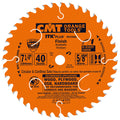CMT ITK Plus P07040 7-1/4 in. 40-tooth finish circular saw blade