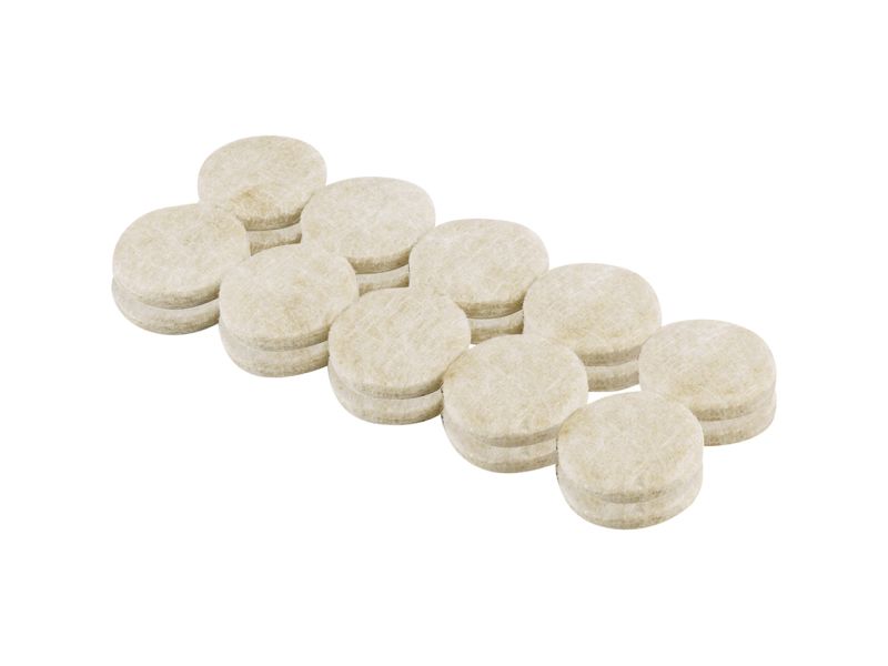 Shepherd Hardware FeltGard 3/4 inch heavy duty self-adhesive round felt pads