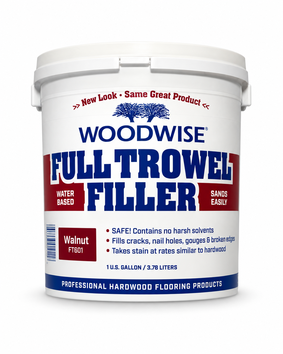 Woodwise Full Trowel Filler Walnut FT601 1 gal