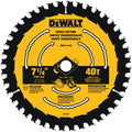 DEWALT 7-1/4 in. 40-tooth carbide circular saw blade