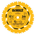 DEWALT 8-1/4 in. 24-tooth circular saw blade