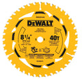 DEWALT 8-1/4 in. 40-tooth circular saw blade