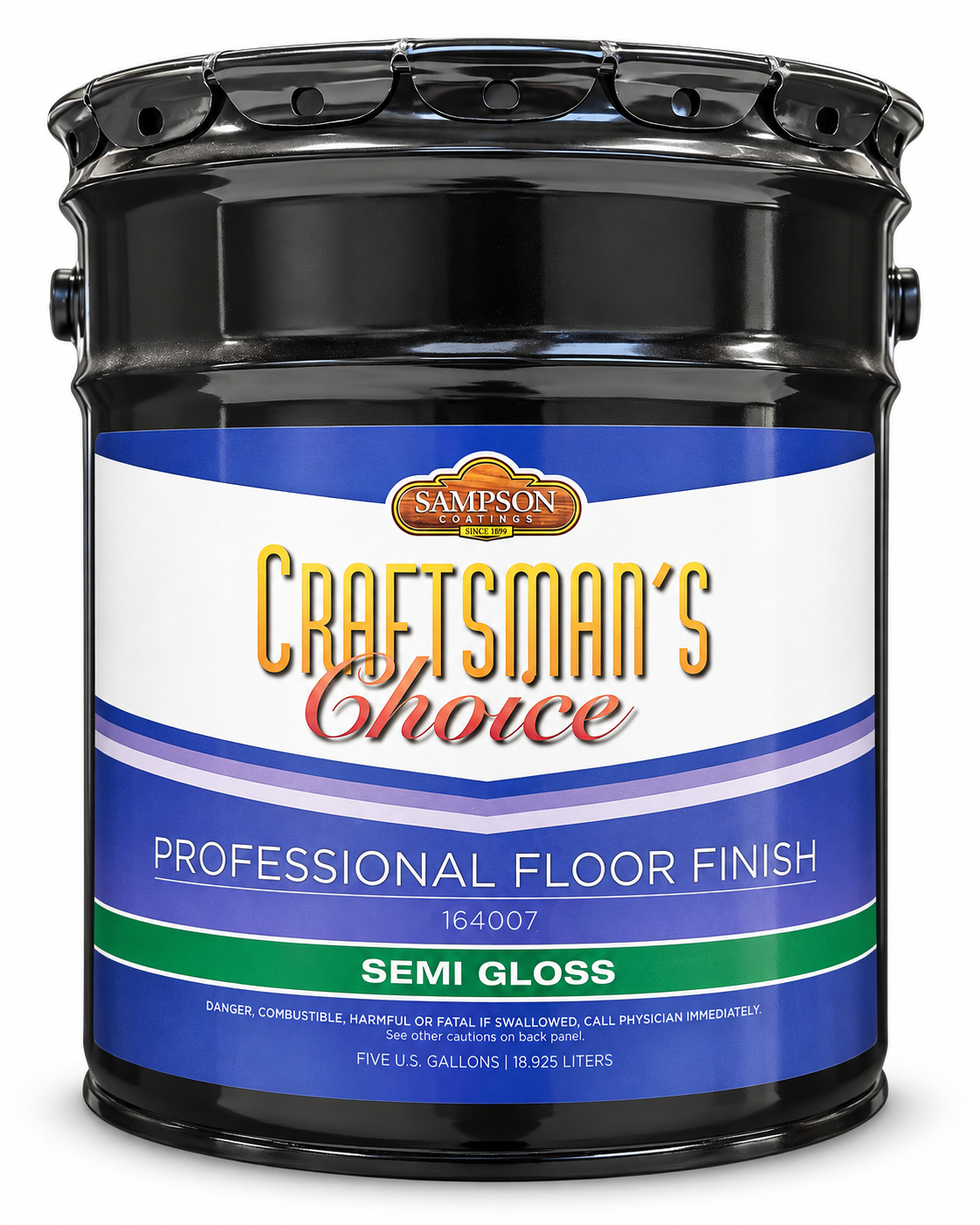 Craftsman's Choice Professional Floor Finish Semi Gloss 5 gal