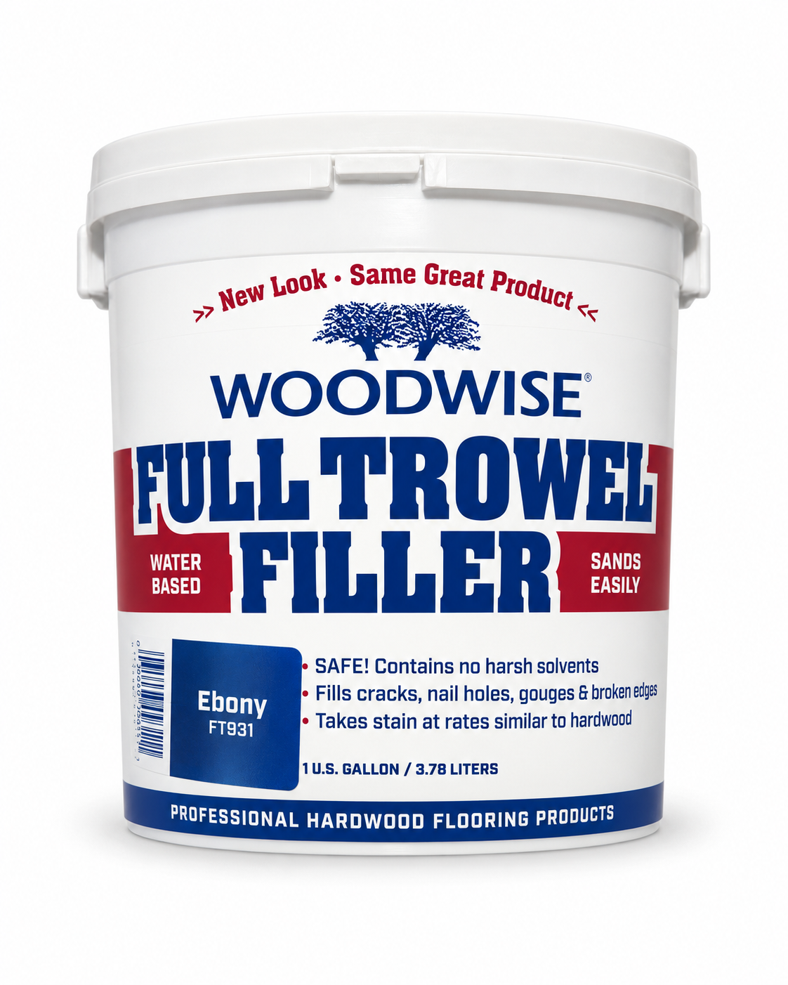 Woodwise Full Trowel Filler Ebony FT931 1 gal