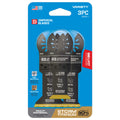 Imperial Blades IBOATV-3 One Fit Storm Titanium metal and wood oscillating blade variety pack
