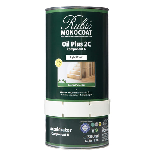 Rubio Oil Plus 2C, Light Roast, 1.3 Liter