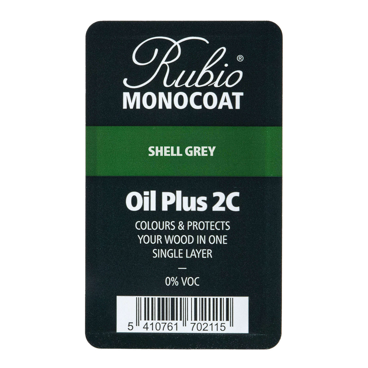 Rubio Monocoat bio Oil Plus Part A, Shell Grey 6 ml