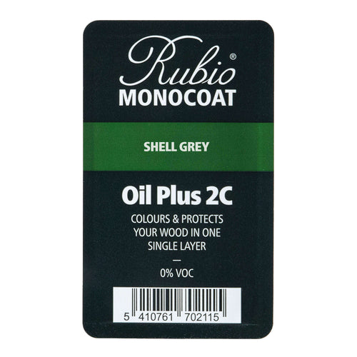 Rubio Monocoat bio Oil Plus Part A, Shell Grey 6 ml