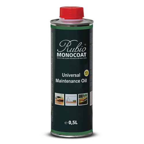 Rubio Monocoat Universal Maintenance Oil White 0.5 Liter