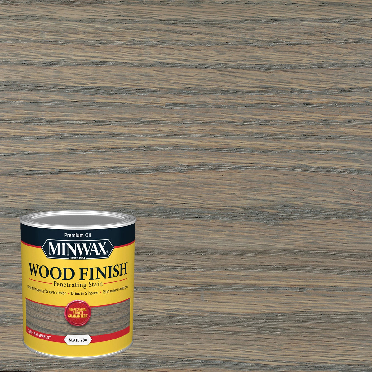 Minwax Wood Finish Semi-Transparent Stain Slate 284