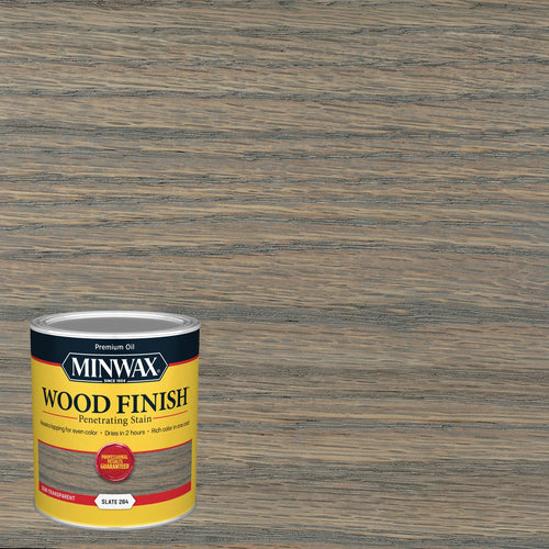 Minwax Wood Finish Semi-Transparent Stain Slate 284
