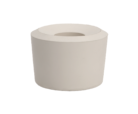 Pro-Drive Fasteners white rubber mallet tip for 24 oz mallet