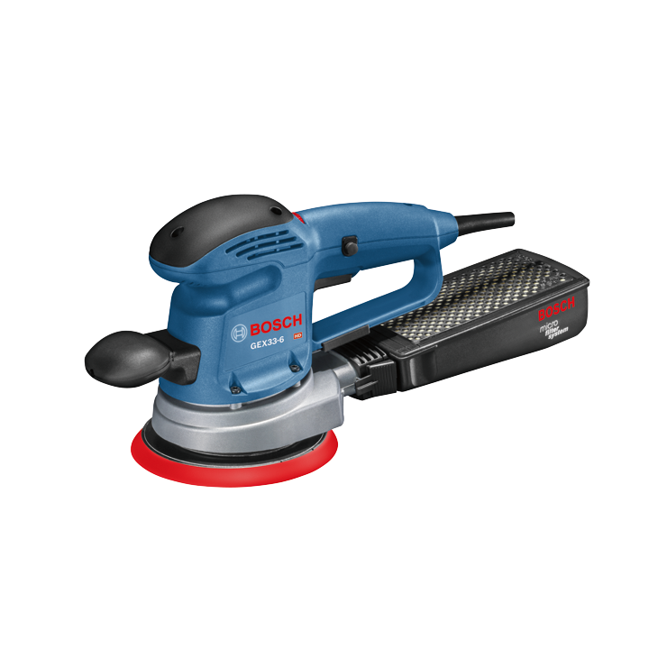 Bosch GEX33-6N 6 inch random orbit palm sander with dust canister
