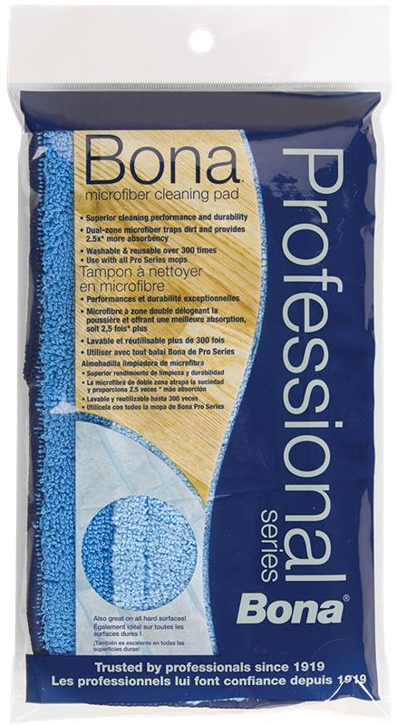 Bona Pro Series 15 inch microfiber cleaning pad refill