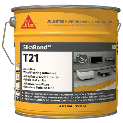 SikaBond T21 All-in-One Wood Flooring Urethane Adhesive 4 gal