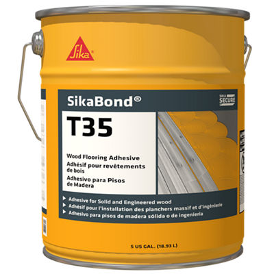 SikaBond T35 Trowel Grade Polyurethane Wood Flooring Adhesive 5 gal