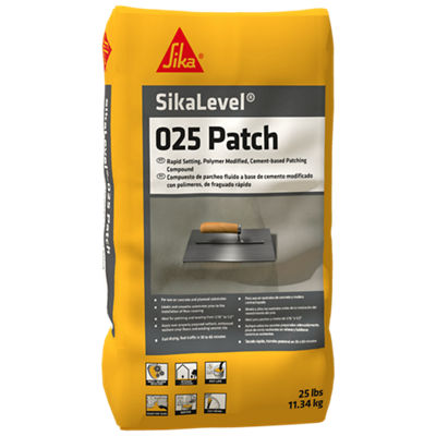SikaLevel 025 Patch rapid setting cement based patching compound 25 lb