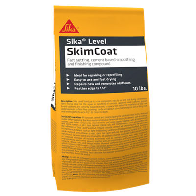Sika Level SkimCoat smoothing and finishing compound 10 lb