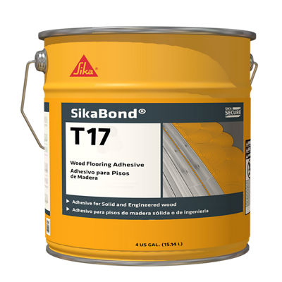 SikaBond T17 Trowel Grade Polyurethane Wood Flooring Adhesive 4 gal