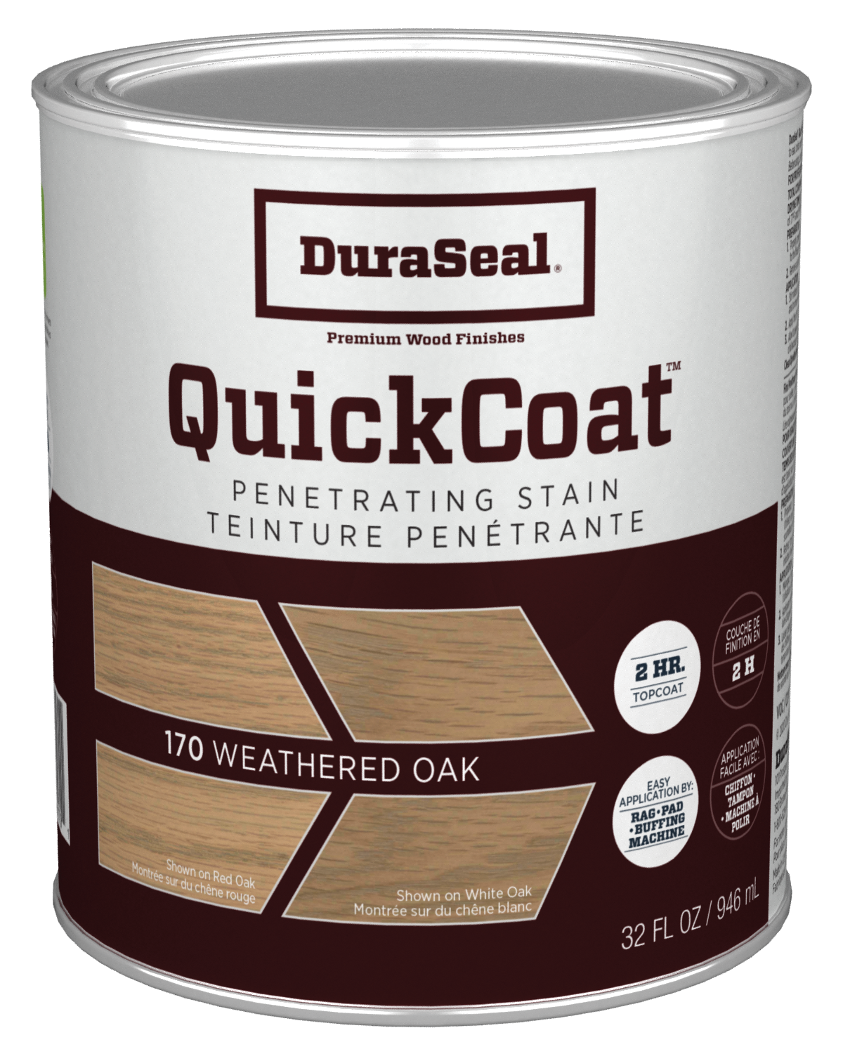 DuraSeal Quick Coat Weathered Oak 1QT